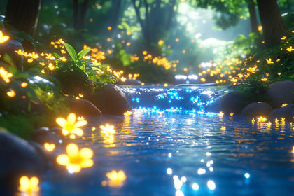 Magical Forest Stream