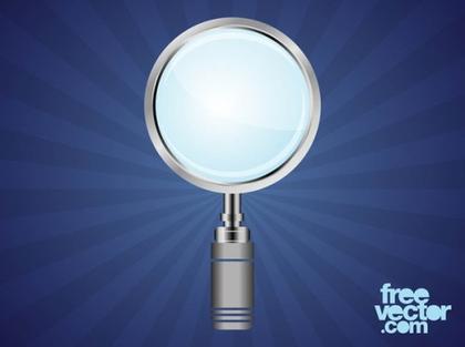 Magnifying Glass Image Free Vector
