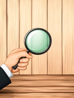 Magnifying Glass in Hand