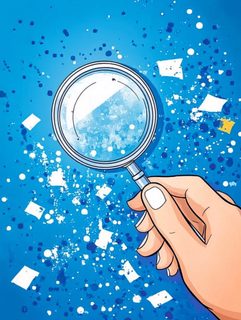 Magnifying Glass in Hand