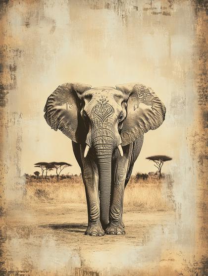 Majestic African Elephant