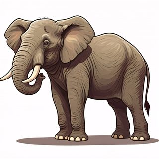 majestic african elephant