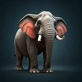 majestic african elephant
