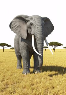 african elephant savanna