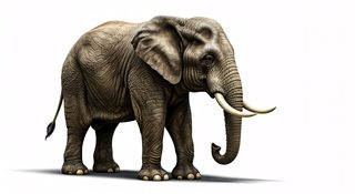majestic african elephant