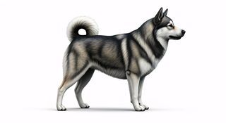 majestic alaskan malamute