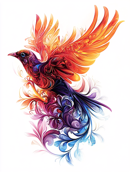 Majestic Avian Abstraction