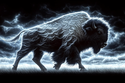 Majestic Bison