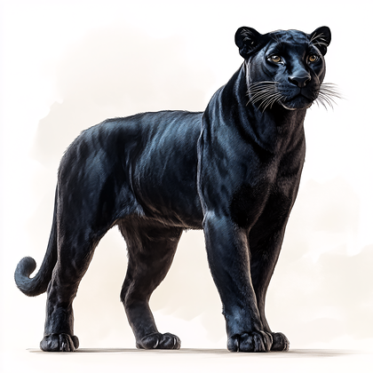 Majestic Black Panther