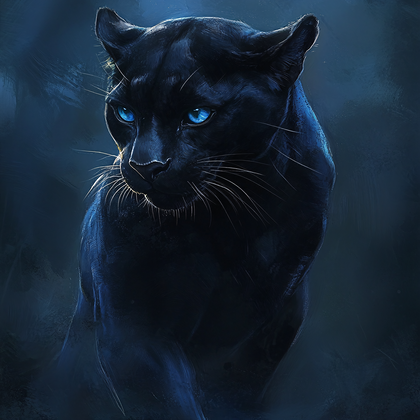 Majestic Black Panther