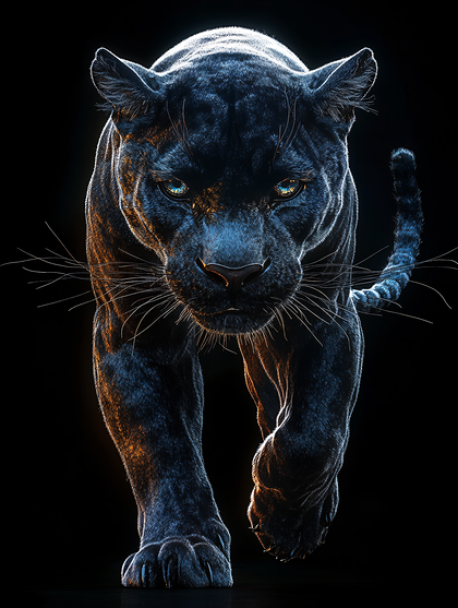 Majestic Black Panther