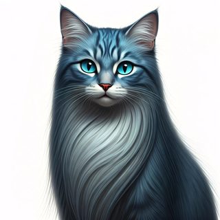 blue tabby cat