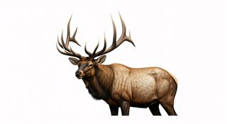 bull elk profile