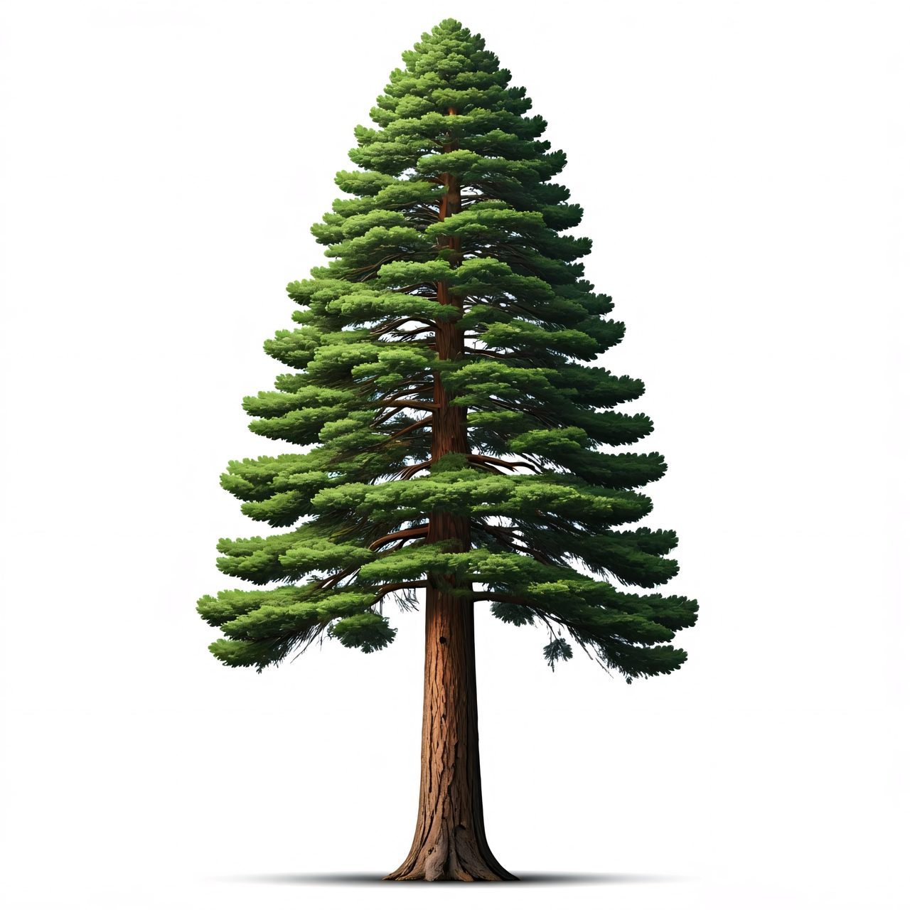 coniferous pine tree