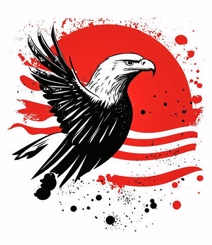 Majestic Eagle in Flight