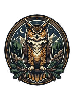 great horned owl