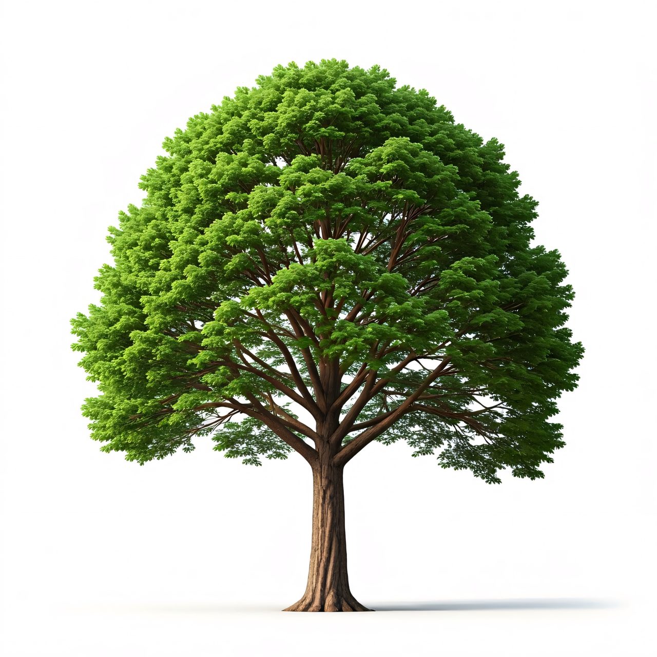 majestic green tree