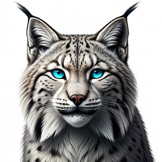 majestic lynx portrait