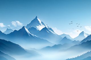 Majestic Misty Mountains