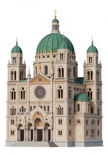 cathedral architectural rendering