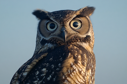 Majestic Owl Portrait