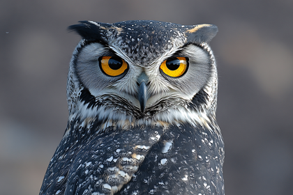 Majestic Owl Portrait
