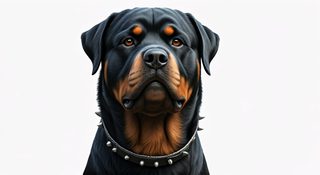 rottweiler portrait