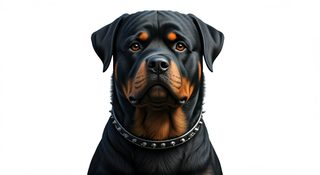 rottweiler portrait