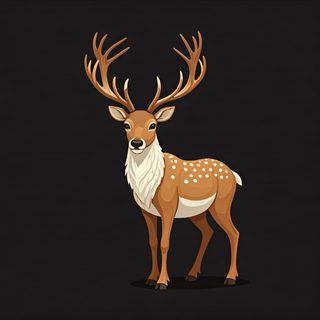 spotted-deer-illustration