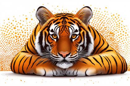 Majestic Tiger Portrait