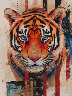 Majestic Tiger Portrait