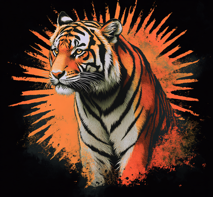 Majestic Tiger Portrait