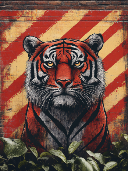 Majestic Tiger Portrait
