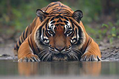 Majestic Tiger Stare