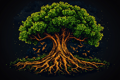 Majestic Tree Of Life