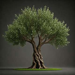 twisted olive tree