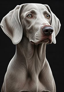 weimaraner-dog-portrait