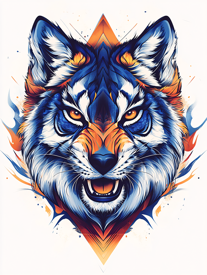 Majestic Wolf Portrait