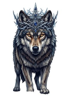 wolf frost crown