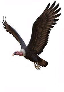 flying vulture