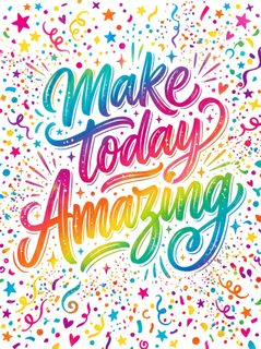 colorful inspirational quote