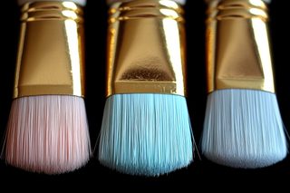 Makeup Brushes Close-Up