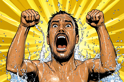 Man In Frustration