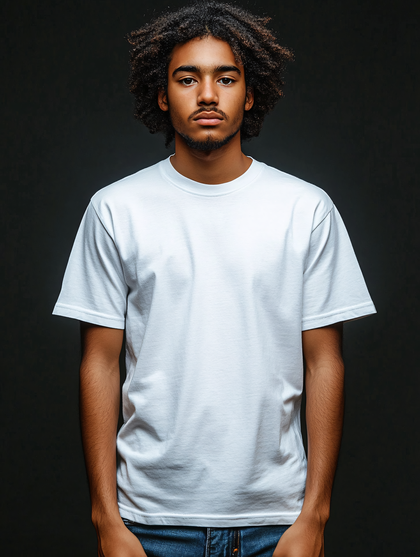 Man In White T-Shirt