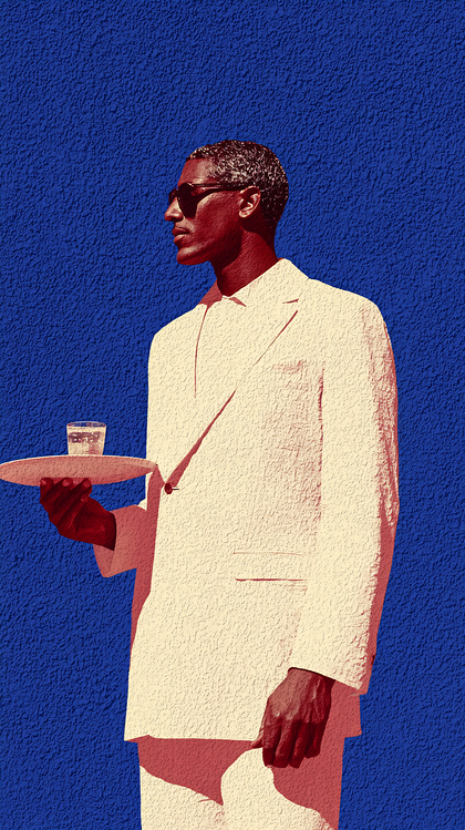 Man Serving Drink
