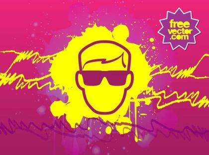 Man With Sunglasses Free Vector