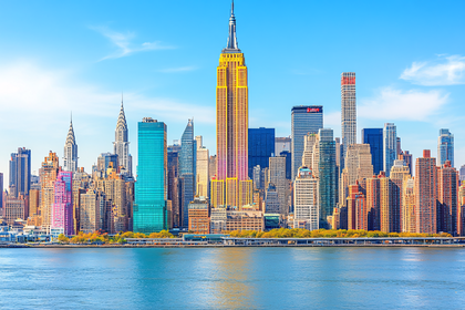 Manhattan Skyline View