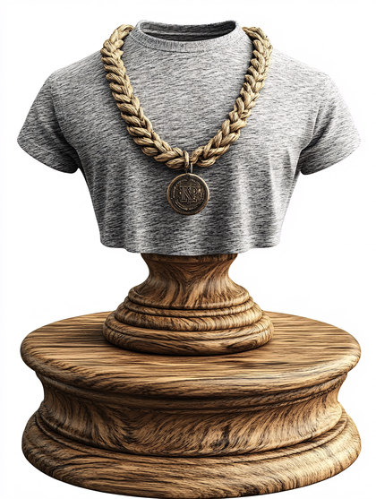 Mannequin T-Shirt With Rope Chain