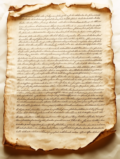 Manuscript On Old Paper