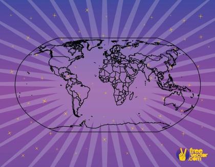 Map Outlines Free Vector